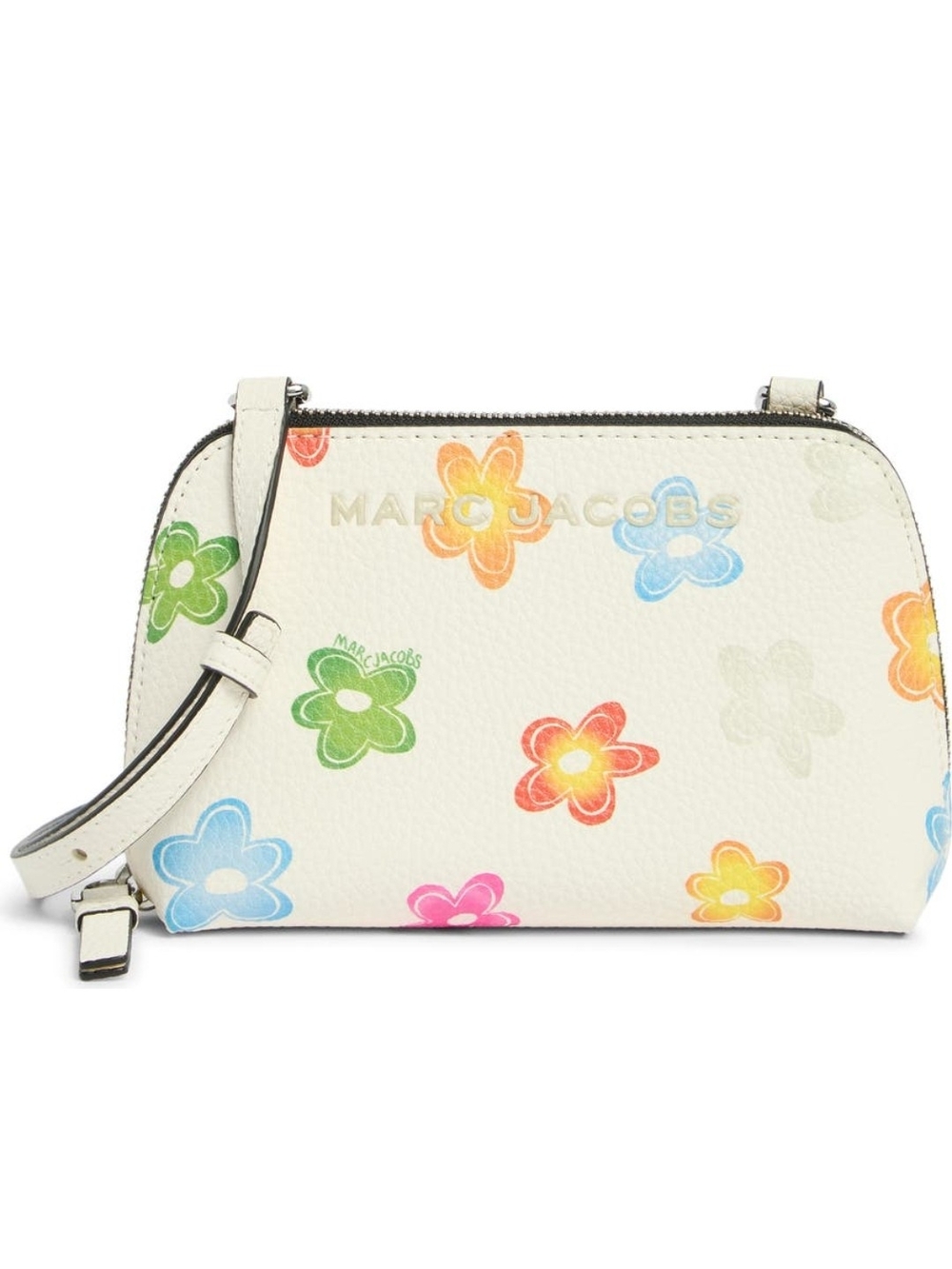 Marc Jacobs White Floral Crossbody Bag